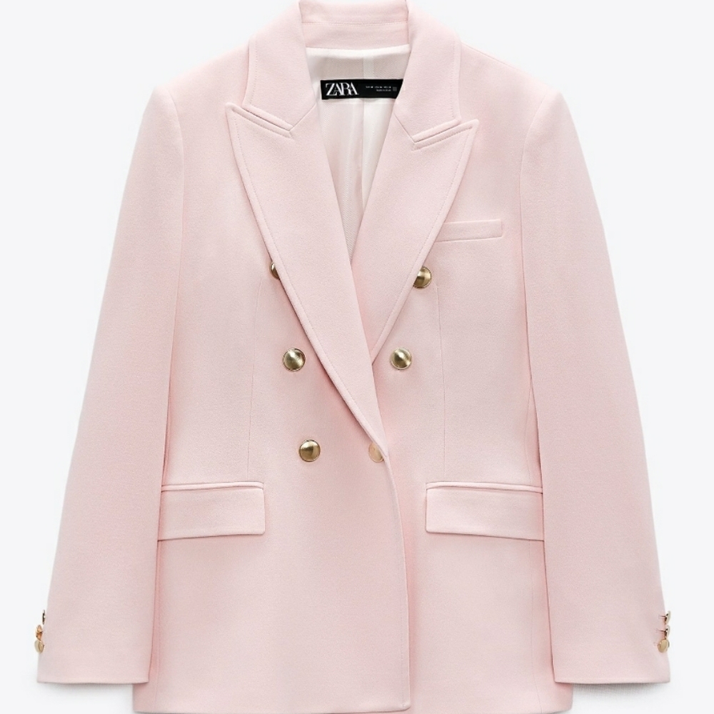 Zara Double Breasted Blazer